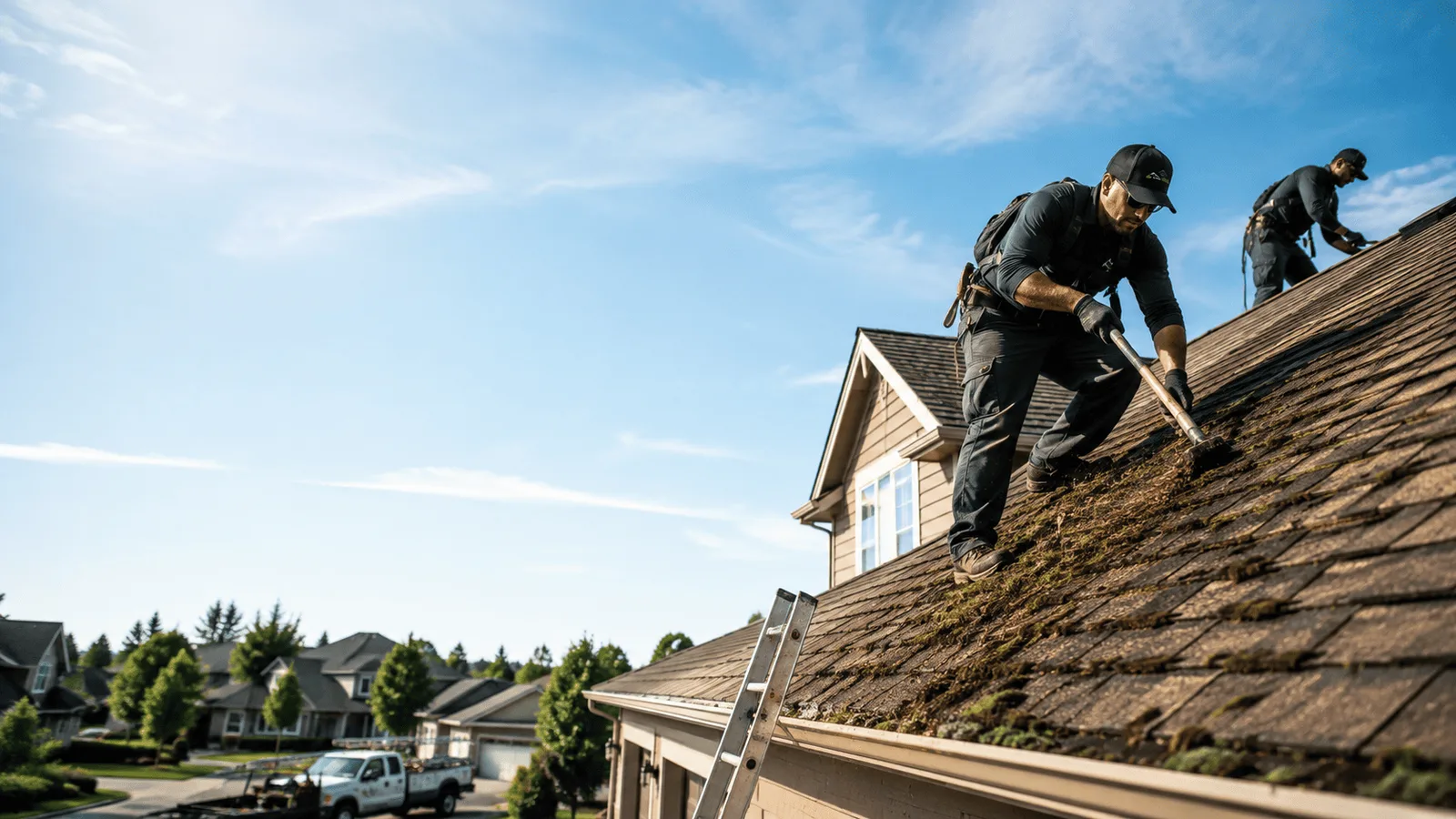Roof Moss Removal in Cambridge, IA near me